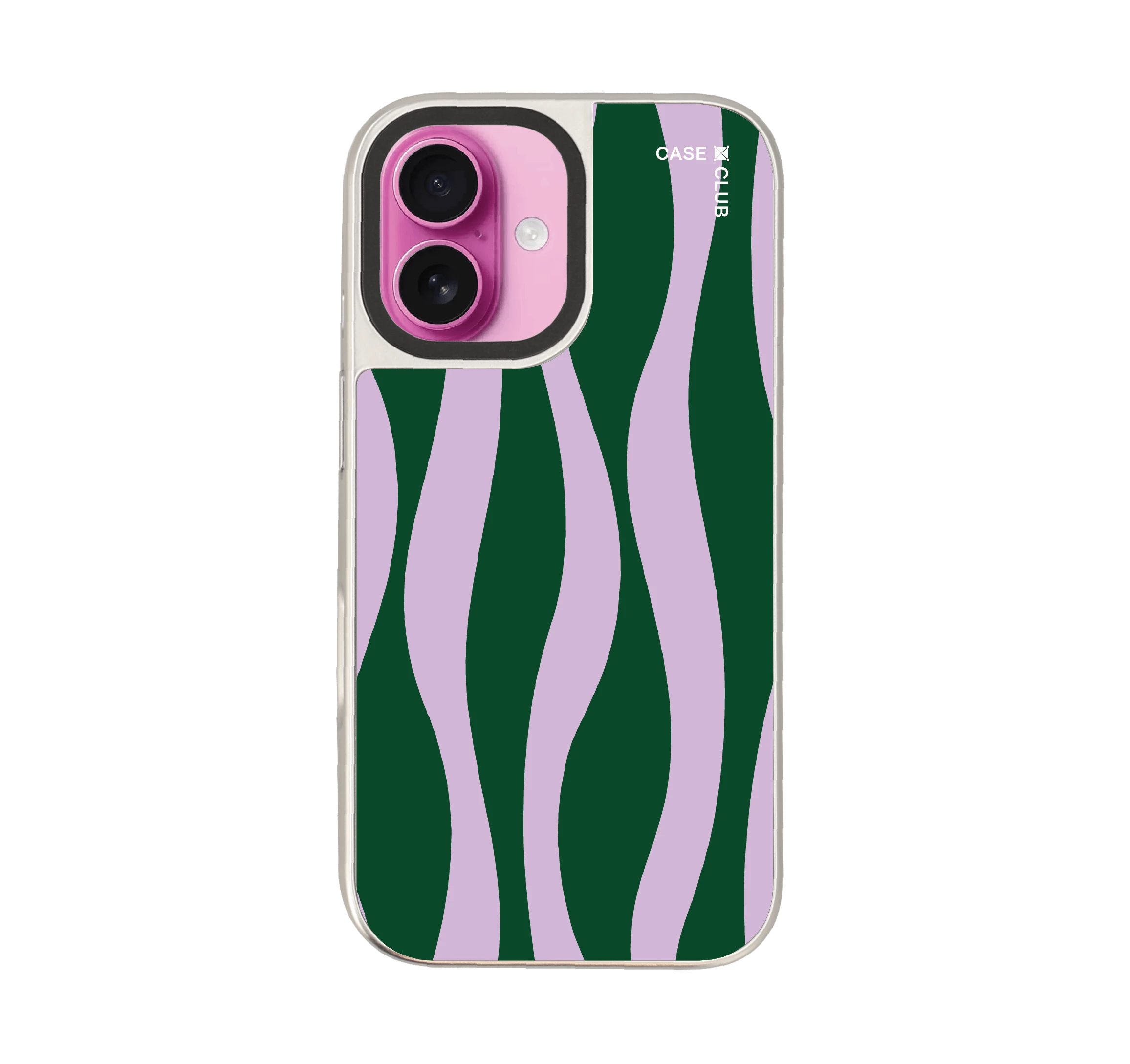 purple & green wavy pattern